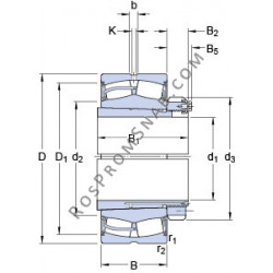 Купить Подшипник 23152-2CS5K/VT143 + OH 3152 HTL SKF от официального производителя