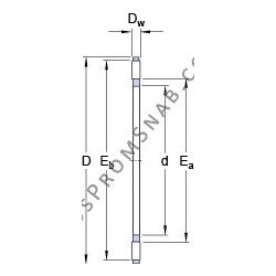 Купить Подшипник AXK 1730 SKF от официального производителя