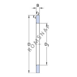 Купить Подшипник GS 81156 SKF от официального производителя