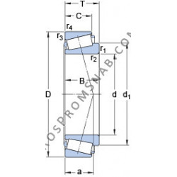 Купить Подшипник T2ED 055/QCLN SKF от официального производителя