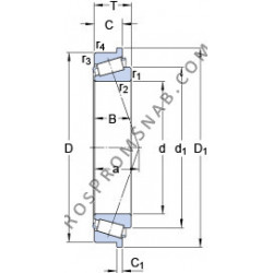 Купить Подшипник 30208 RJ2/Q SKF от официального производителя