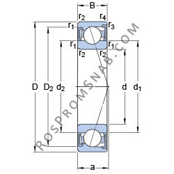 Купить Подшипник S7004 ACD/HCP4A SKF от официального производителя