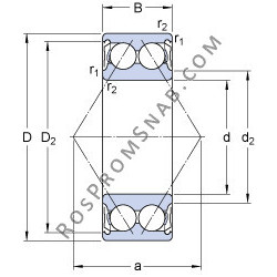 Купить Подшипник E2.3306 A-2Z SKF от официального производителя