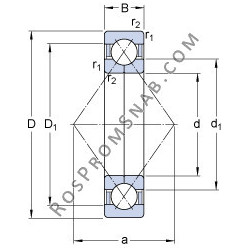 Купить Подшипник QJ 1252 MA SKF от официального производителя