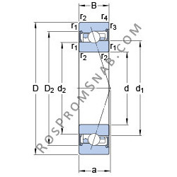 Купить Подшипник S7005 FW/HC SKF от официального производителя