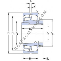 Купить Подшипник 22244 CCK/W33 + OH 3144 H SKF от официального производителя