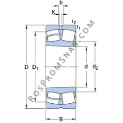 Купить Подшипник 22324 CCKJA/W33VA405 SKF от официального производителя