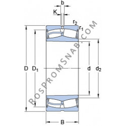 Купить Подшипник 23164-2CS5K/VT143 SKF от официального производителя