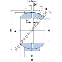 Купить Подшипник GEZH 304 ES SKF от официального производителя