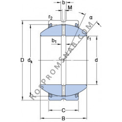 Купить Подшипник GEH 120 ES-2RS SKF от официального производителя