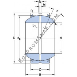 Купить Подшипник GEH 50 ES-2LS SKF от официального производителя