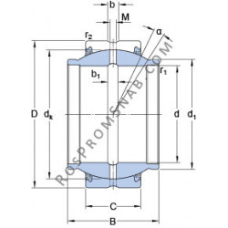 Купить Подшипник GEM 20 ES-2RS SKF от официального производителя