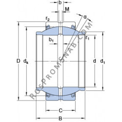 Купить Подшипник GEM 25 ESX-2LS SKF от официального производителя