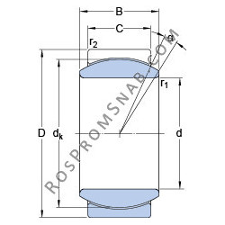 Купить Подшипник GE 25 C SKF от официального производителя