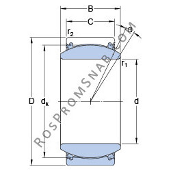 Купить Подшипник GEZ 112 TXE-2LS SKF от официального производителя