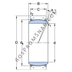 Купить Подшипник GEC 630 TXA-2RS SKF от официального производителя