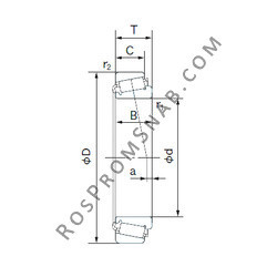 Купить Подшипник H-M12649/H-M12610 NACHI от официального производителя