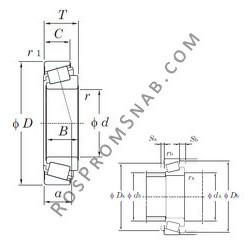 Купить Подшипник 303/22XR KOYO от официального производителя