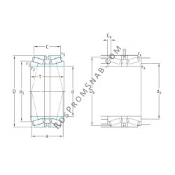 Купить Подшипник 30215T70J2/DBC270 SKF от официального производителя