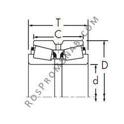 Купить Подшипник 08118/08231D+X1S-08118 Timken от официального производителя