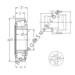 Купить Подшипник 4T-JL69349/JL69310 NTN от официального производителя