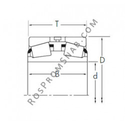 Купить Подшипник 07100D/07204 Timken от официального производителя