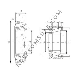 Купить Подшипник K-L45449/K-L45410 ZVL от официального производителя