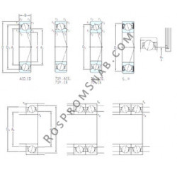 Купить Подшипник S71909 CD/HCP4A SKF от официального производителя