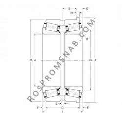 Купить Подшипник 101038X/101076XH Gamet от официального производителя