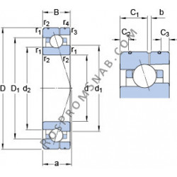 Купить Подшипник 7018 ACE/P4AL SKF от официального производителя