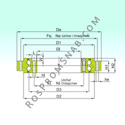 Купить Подшипник ZKLDF460 ISB от официального производителя