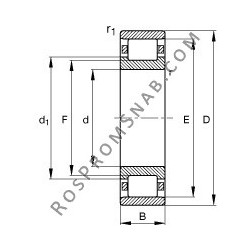 Купить Подшипник N328-E-M1 FAG от официального производителя