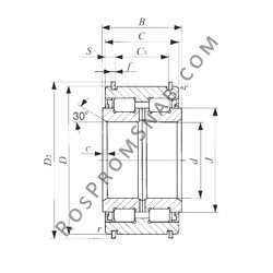 Купить Подшипник NAS 5052ZZNR IKO от официального производителя