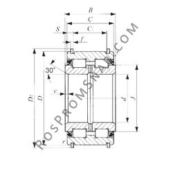 Купить Подшипник NAS 5068UU IKO от официального производителя