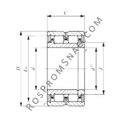 Купить Подшипник NAU 4917 IKO от официального производителя