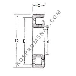 Купить Подшипник NF210 FBJ от официального производителя