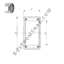 Купить Подшипник BA 1216 Z IKO от официального производителя