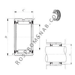 Купить Подшипник BR 162416 UU IKO от официального производителя