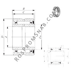 Купить Подшипник BRI 122416 U IKO от официального производителя