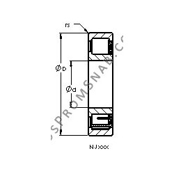 Купить Подшипник NJ1014 M AST от официального производителя