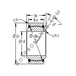 Купить Подшипник GEZ38ET-2RS AST от официального производителя