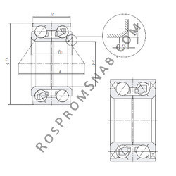 Купить Подшипник TM-DE08A74CS10PX1/L260 NTN от официального производителя