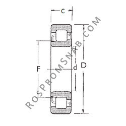 Купить Подшипник NJ2204 FBJ от официального производителя