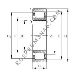 Купить Подшипник NJ2232-E-M1 FAG от официального производителя