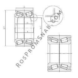 Купить Подшипник 4T-CRI-08A02CS96/L244 NTN от официального производителя