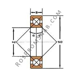 Подшипник QJ 206