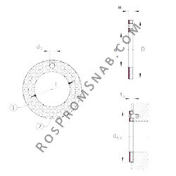 Купить Подшипник EGW52-E50 INA от официального производителя