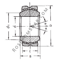 Купить Подшипник GEBK8S FBJ от официального производителя