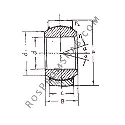 Купить Подшипник GEEM60ES-2RS FBJ от официального производителя