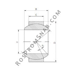 Купить Подшипник GE 035 HS-2RS CX от официального производителя